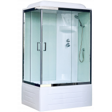 Душевая кабина Royal Bath RB8100BP6-WT-CH-R (белое/прозрачное)